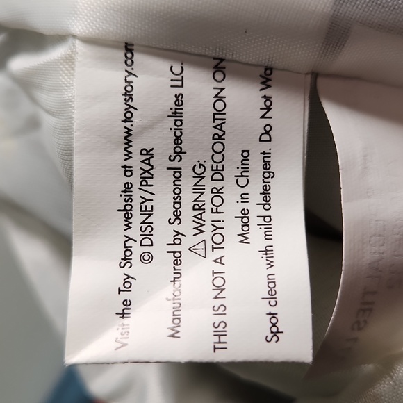 DISNEY/PIXAR Toy Story: Woody's Roundup Holiday Stocking, 2010 - Picture 12 of 13